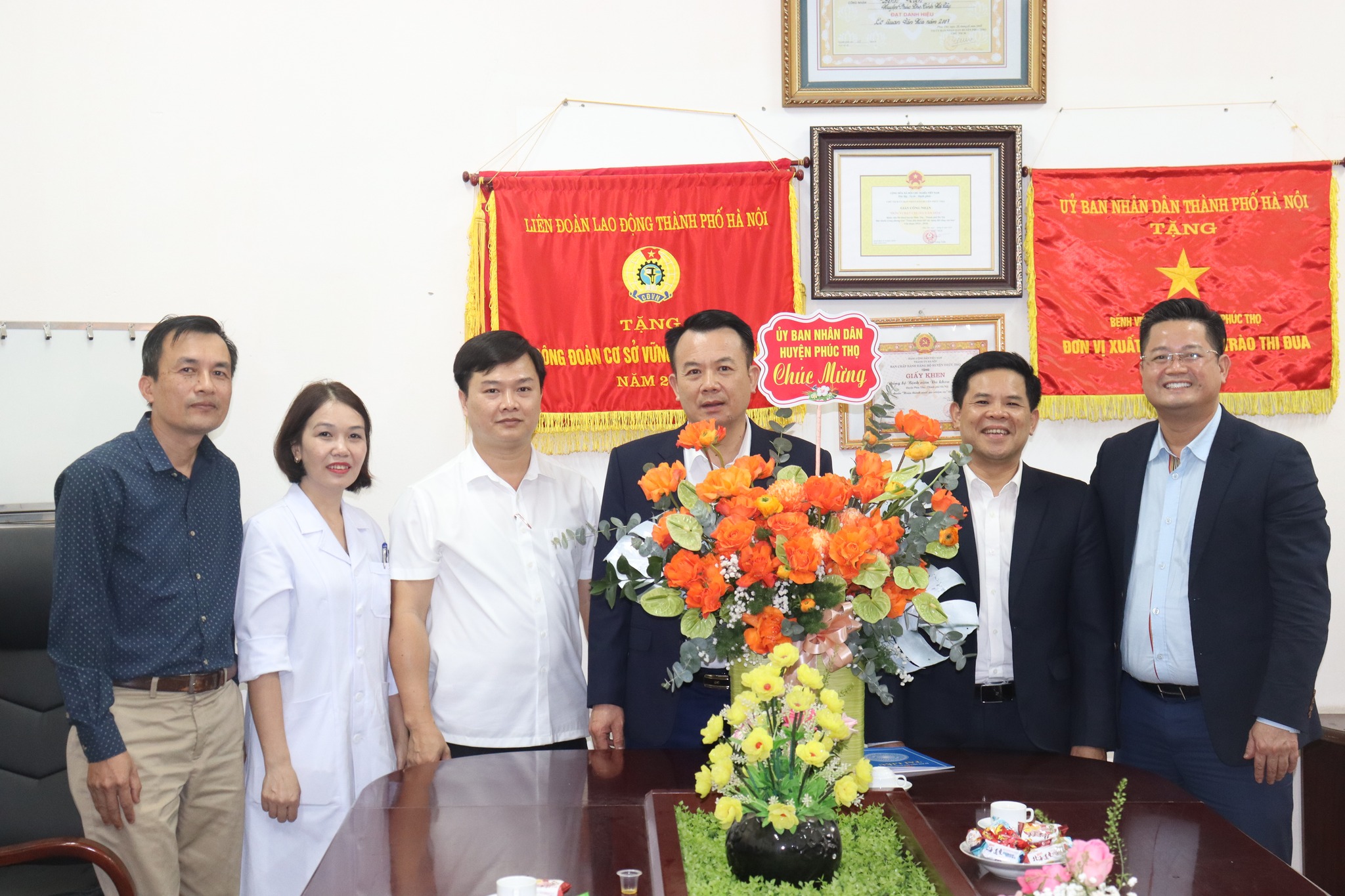 BỆNH VIỆN TỔ CHỨC LỄ KỶ NIỆM 69 NĂM NGÀY THẦY THUỐC VIỆT NAM